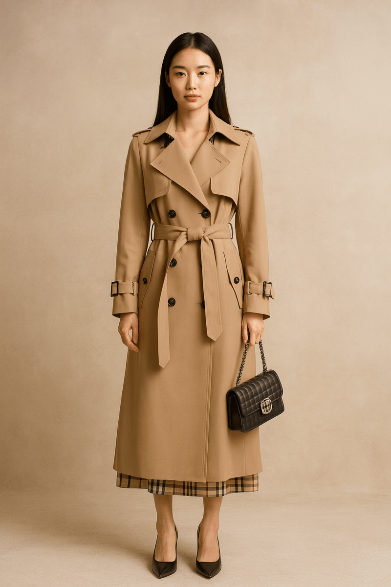 EMILY - STIJLVOLLE TRENCHCOAT 0
