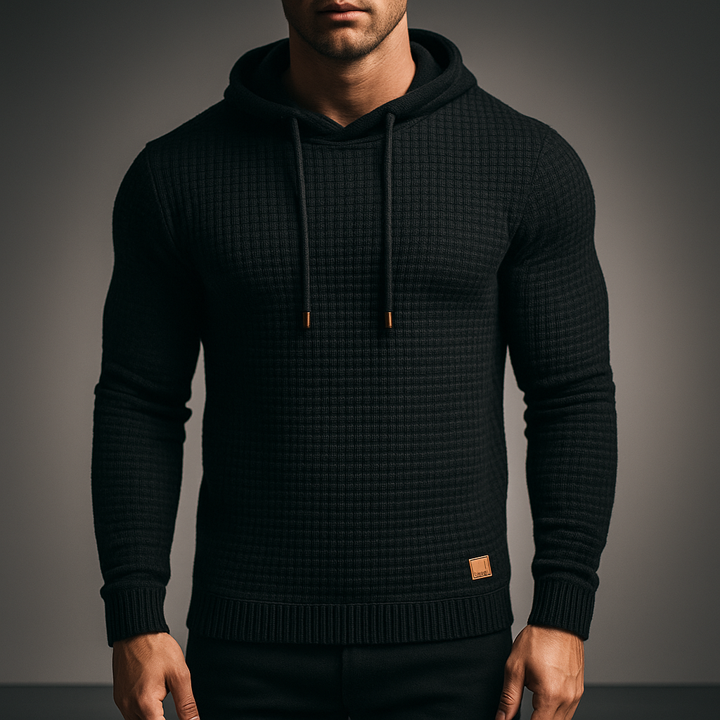 François gebreide hoodie 4