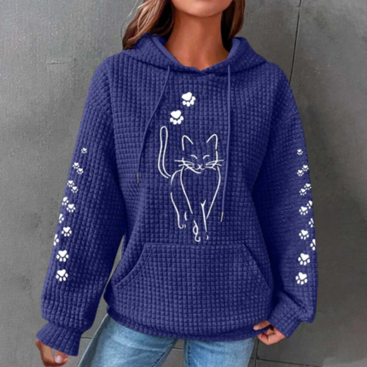 Heindi | Warme Kattenhoodie met Speelse Charme