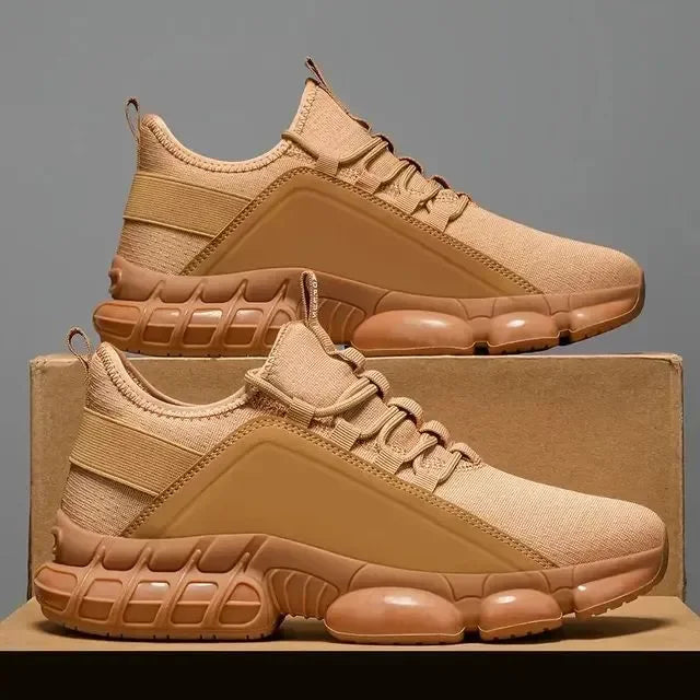 Lichtgewicht, ademende lage hardloopschoenen voor heren 3