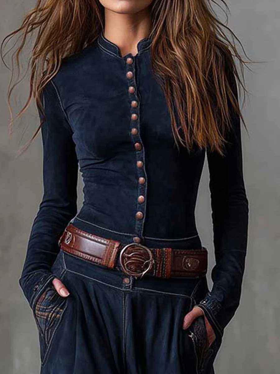 Michelle | Suède jurk met riem 1