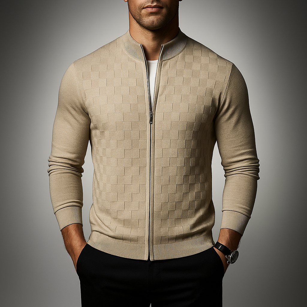 Romello | Zip Cardigan