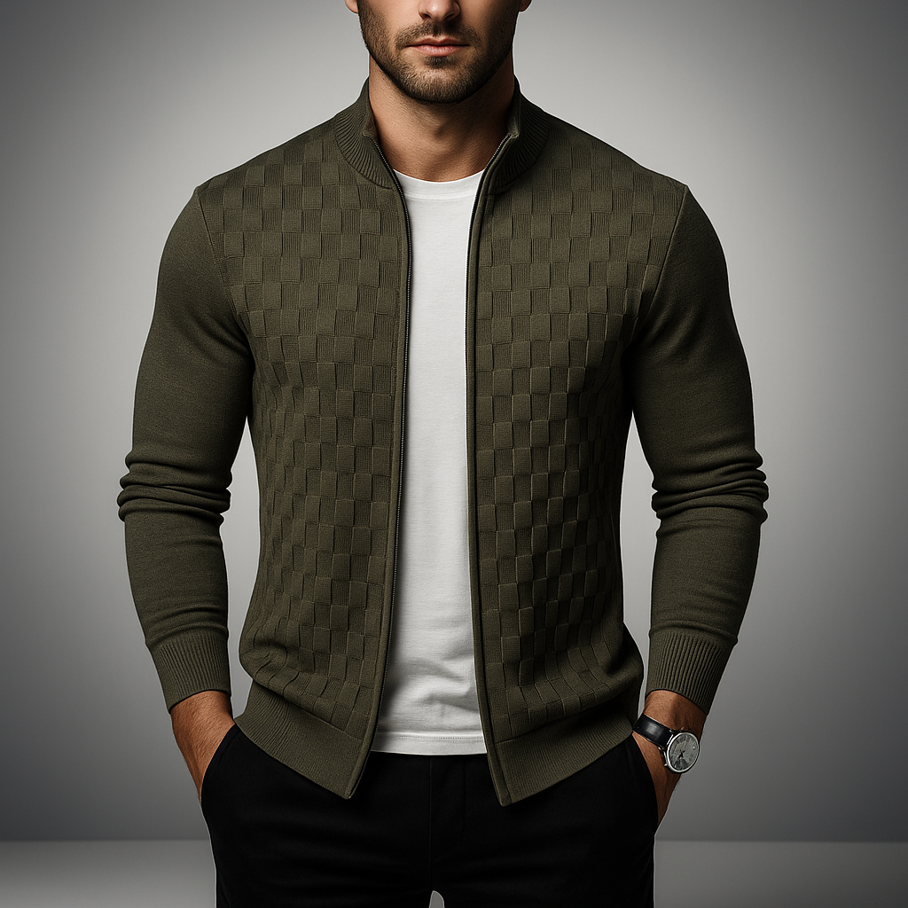 Romello | Zip Cardigan