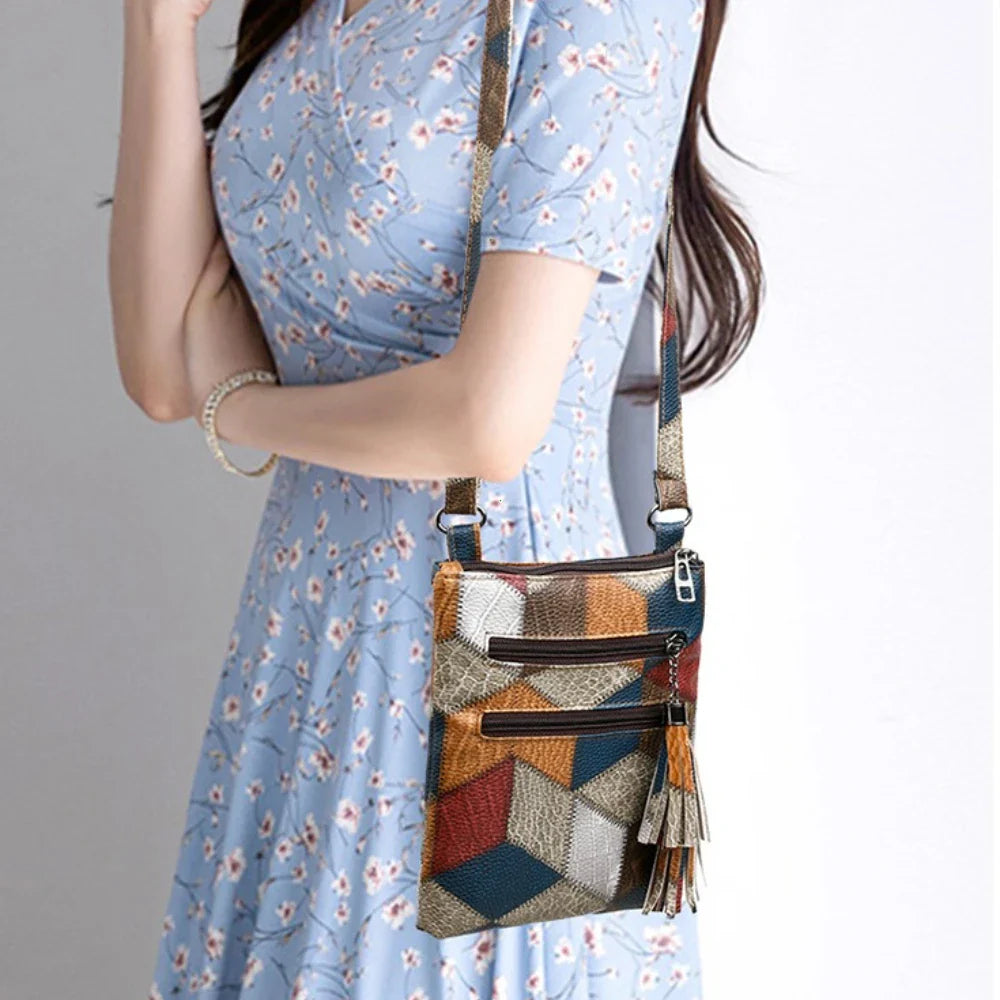 Barley | Leren Damestas Met Mozaïekpatroon