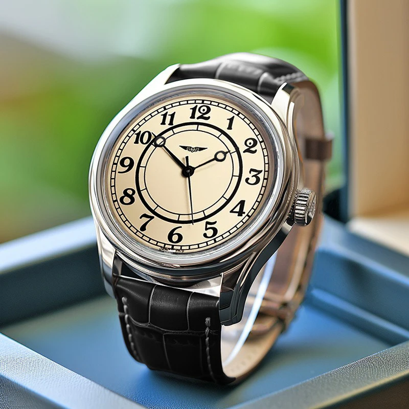 Sherlock | Vintage Horloge Met Leerband 3