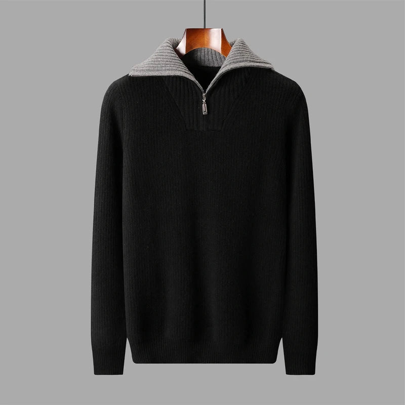 Vermont Wool Quarter Zip 6
