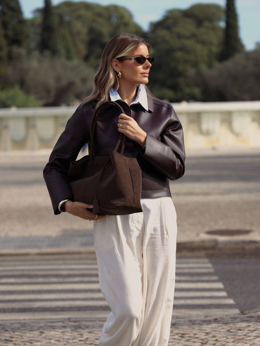 Marlen | Stijlvolle ruime schoudertas