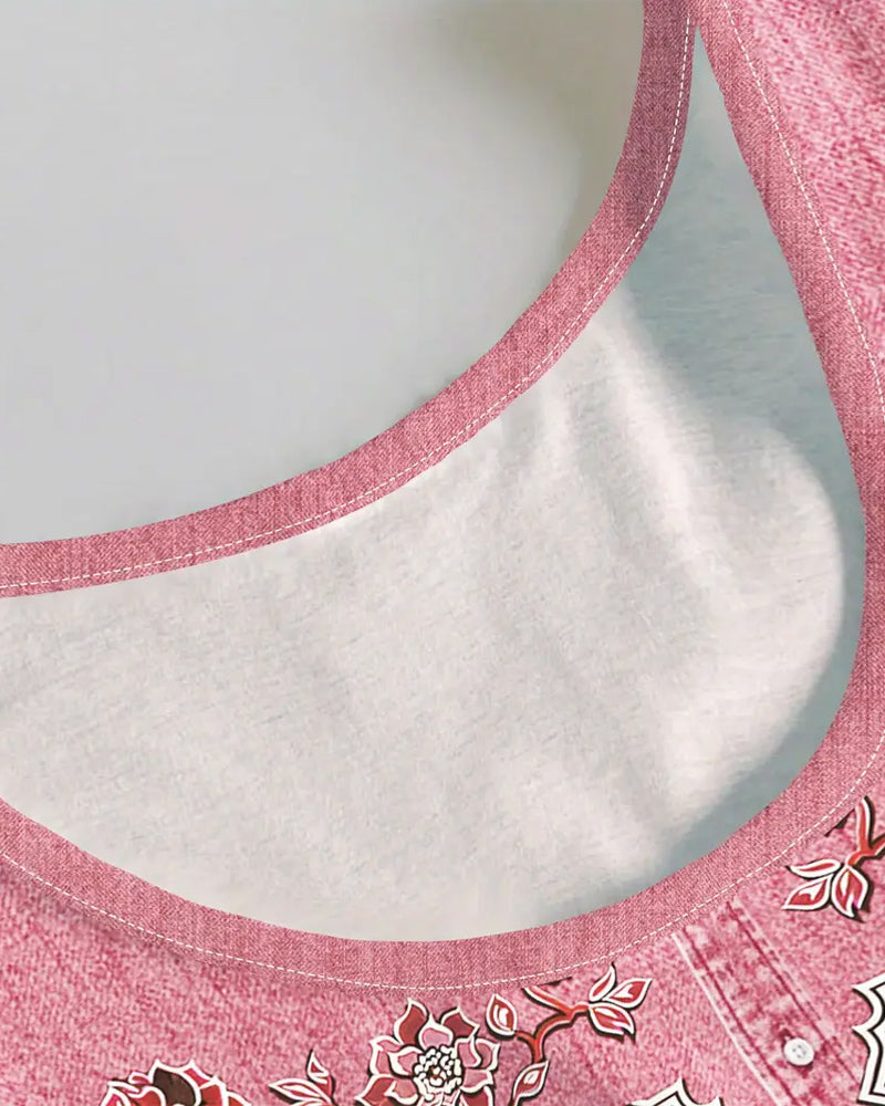 Denise | Mouwloze jurk in denimlook