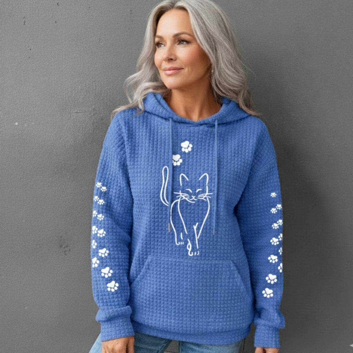 Heindi | Warme Kattenhoodie met Speelse Charme