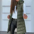 Rain | Casual Mouwloze Hood Lange Puffer Vest