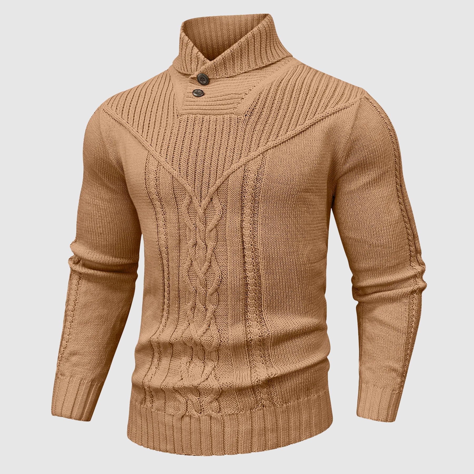 Alessandro Veneti Tailored Pullover met opstaande kraag 2