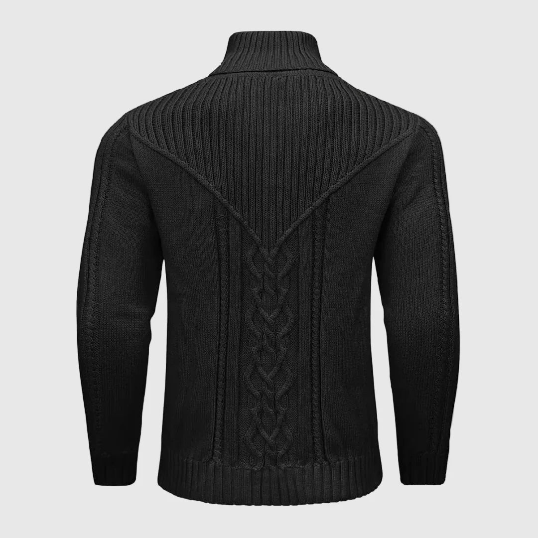 Alessandro Veneti Tailored Pullover met opstaande kraag 5