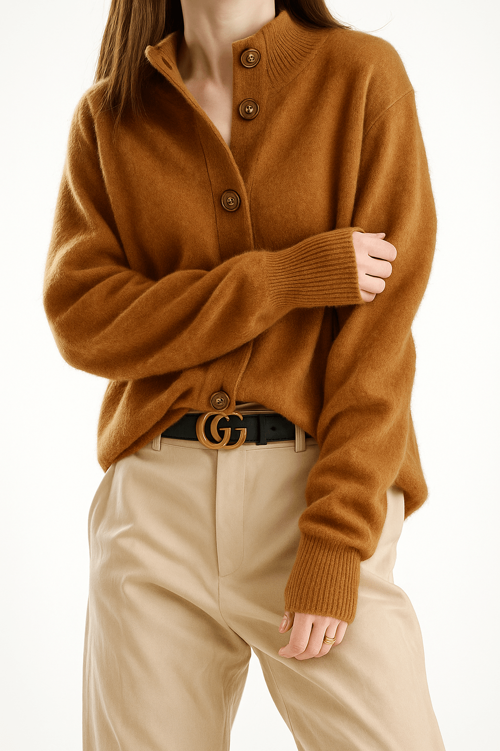 Aurora | Cashmere Knoop Cardigan