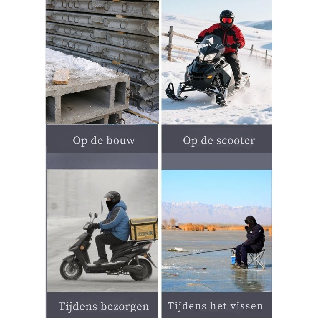 Gruds | 3-in-1 Winddichte Muts