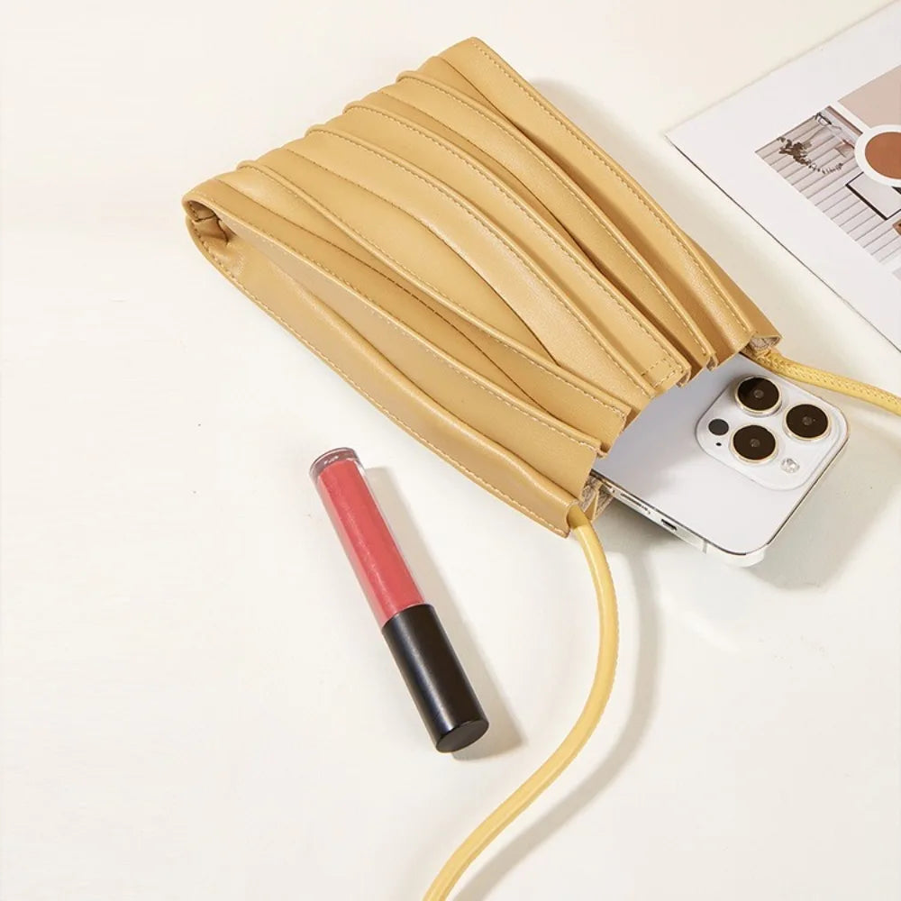 Faye geplooide crossbody 4