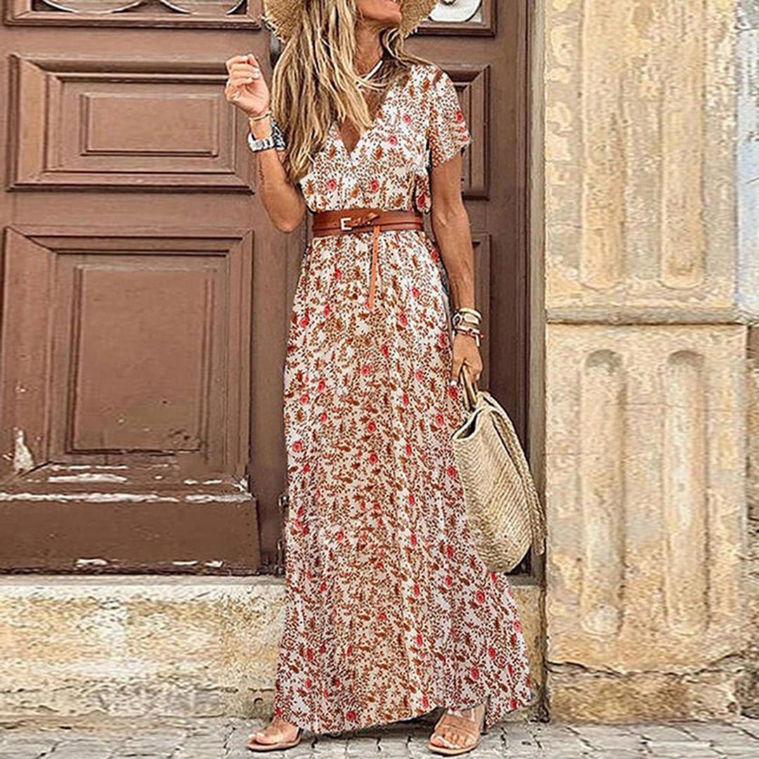 Liora | Maxi Ibiza jurk in hippiestijl