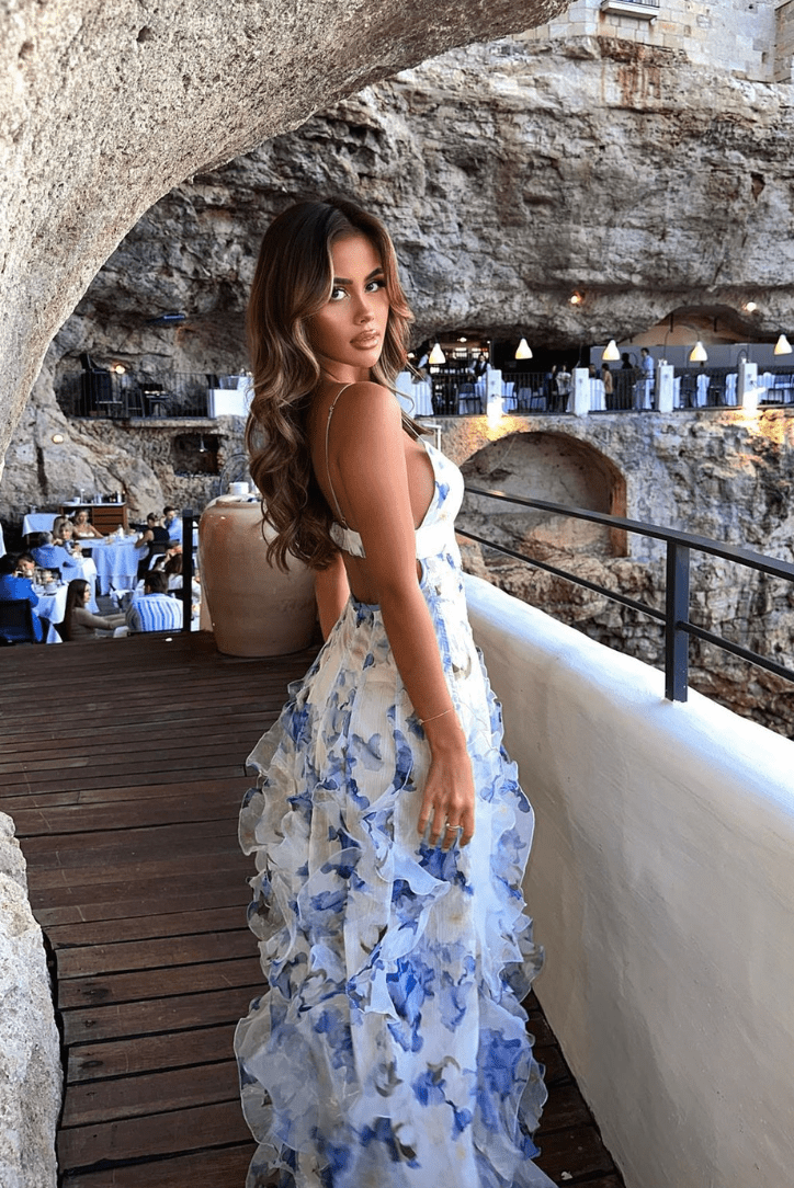 Maisie | Bloemend Maxikleed