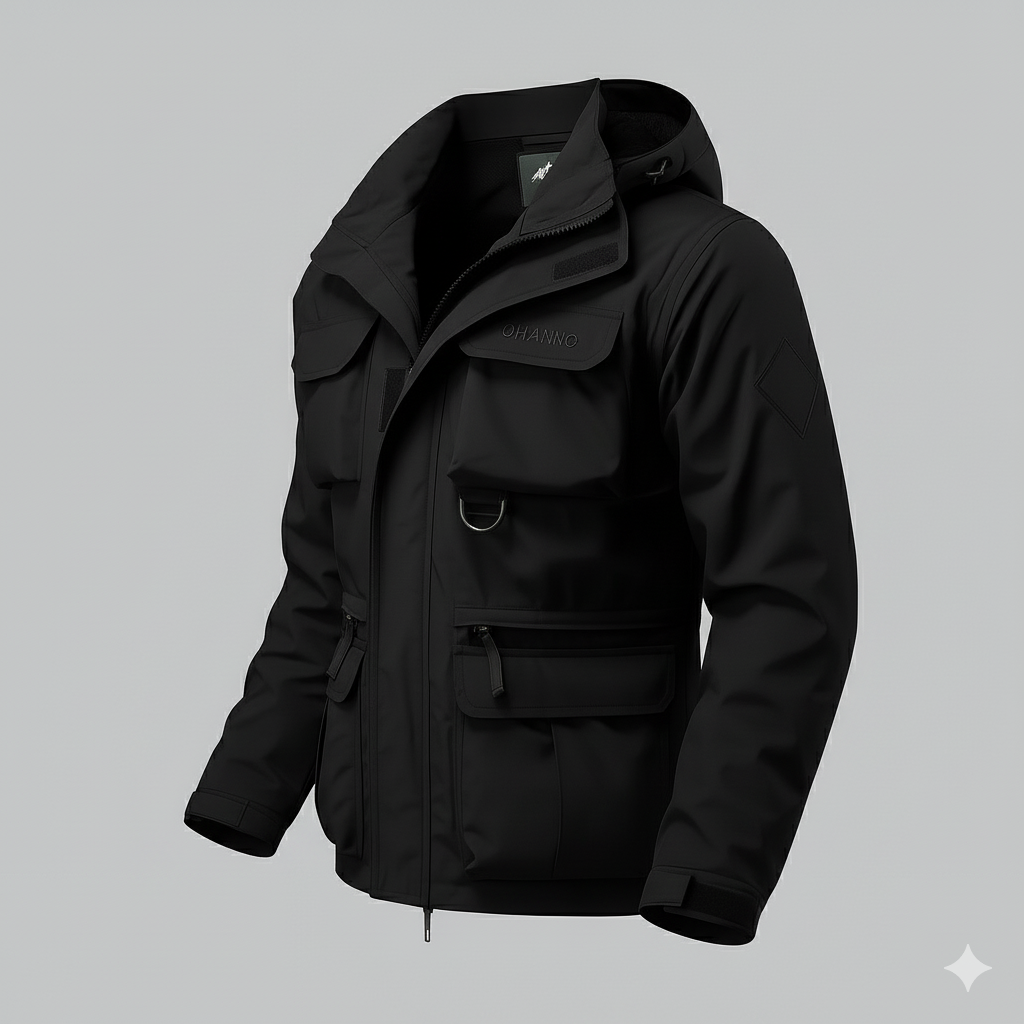 Winterjas in militaire stijl voor heren | Weerbestendig 2